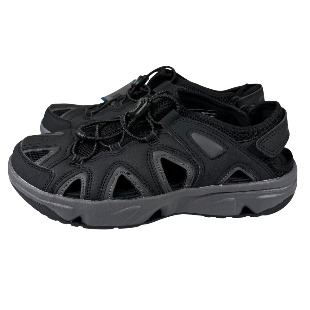 Eddie Bauer Mens 9 Laketrail Sandal Black Hiking Outdoor Gorpcore New
